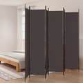 Miniatyrbillede 2 af 9: 6-panels rumdeler 300x220cm stof brun - Rumdeler - Rumdelere - Home & Living