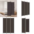 Miniatyrbillede 1 af 9: 3-panels rumdeler 150x220 cm stof brun - Rumdeler - Rumdelere - Home & Living