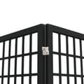 Miniatyrbillede 6 af 8: 5-panels rumdeler 200x170 cm foldbar japansk stil sort - Rumdeler - Rumdelere - Home & Living