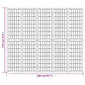 Miniatyrbillede 8 af 8: 5-panels rumdeler 200x170 cm foldbar japansk stil sort - Rumdeler - Rumdelere - Home & Living