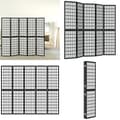Miniatyrbillede 1 af 8: 5-panels rumdeler 200x170 cm foldbar japansk stil sort - Rumdeler - Rumdelere - Home & Living