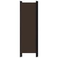 Miniatyrbillede 5 af 7: 4-panels rumdeler 200 x 180 cm brun - Rumdeler - Rumdelere - Home & Living