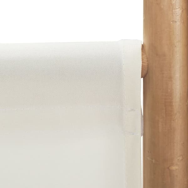 5-panels rumdeler 200 cm foldbar bambus og kanvas - Rumdeler - Rumdelere - Home & Living