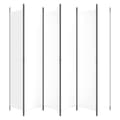 Miniatyrbillede 5 af 9: 6-panels rumdeler 300x220 cm stof hvid - Rumdeler - Rumdelere - Home & Living