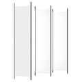 Miniatyrbillede 6 af 9: 6-panels rumdeler 300x220 cm stof hvid - Rumdeler - Rumdelere - Home & Living
