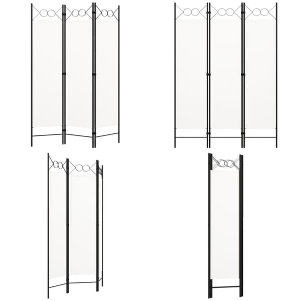 3-panels rumdeler 120 x 180 cm hvid - Rumdeler - Rumdelere - Home & Living