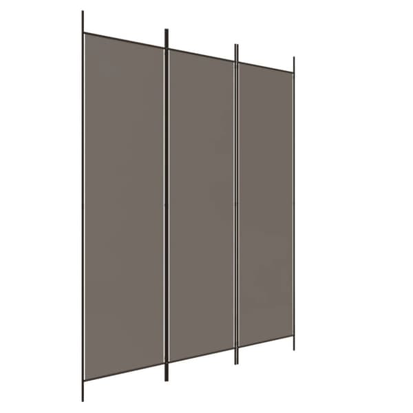 3-panels rumdeler 150x200 cm stof antracitgrå - Rumdeler - Rumdelere - Home & Living