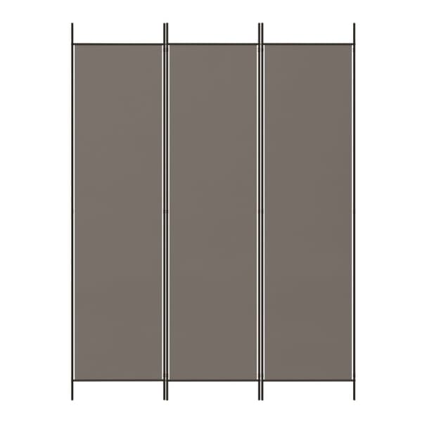 3-panels rumdeler 150x200 cm stof antracitgrå - Rumdeler - Rumdelere - Home & Living
