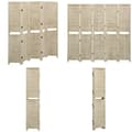 Miniatyrbillede 1 af 9: 5-panels rumdeler 175x165 cm massivt kejsertræ - Rumdeler - Rumdelere - Home & Living