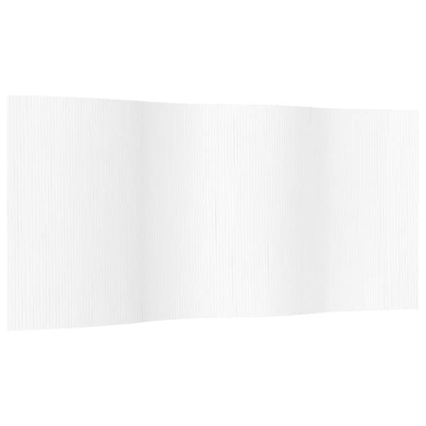 rumdeler 165x400 cm bambus hvid