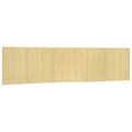 Miniatyrbillede 2 af 9: rumdeler 165x800 cm bambus lys naturfarvet