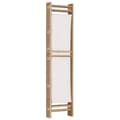 Miniatyrbillede 6 af 9: 3-panels rumdeler 120 cm foldbar bambus og kanvas