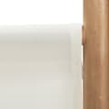Miniatyrbillede 8 af 9: 3-panels rumdeler 120 cm foldbar bambus og kanvas