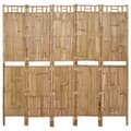 Miniatyrbild 1 av 2: Rumsavdelare 5 paneler bambu 200x180 cm