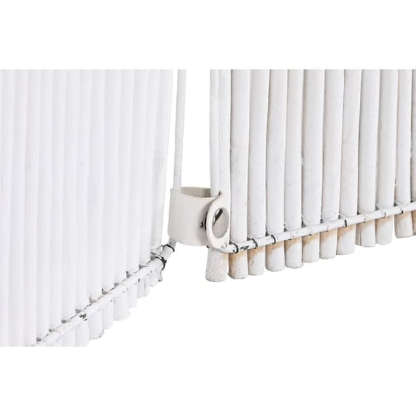 Sermi Home ESPRIT Valkoinen Metalli korihuonekalut 135 x 3 x 170 cm