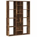 Miniatyrbillede 3 af 11: vidaXL rumdeler/bogreol 100x24x140 cm konstrueret træ gammelt træ