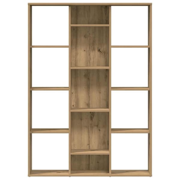 vidaXL Rumsavdelare/bokhylla ek 100x24x140 cm konstruerat trä