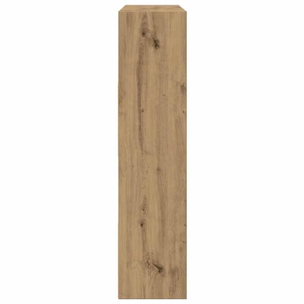 vidaXL Bokhylle/romdeler artisan eik 105x24x102 cm