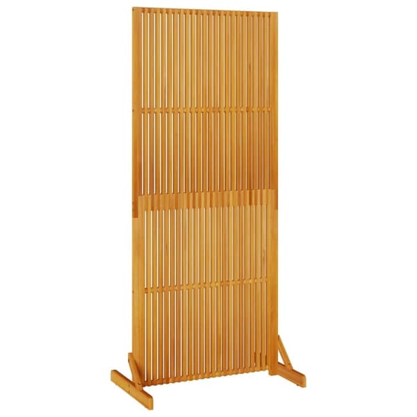 vidaXL Privacy Screen indendørs/udendørs 180,5 cm massivt akacietræ