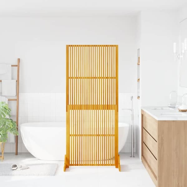 vidaXL Privacy Screen indendørs/udendørs 180,5 cm massivt akacietræ