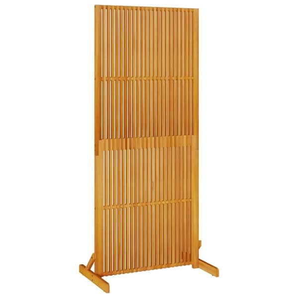 vidaXL Privacy Screen indendørs/udendørs 180,5 cm massivt akacietræ