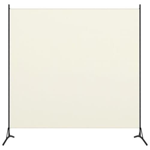 Rumsavdelare vit 175x180 cm tyg