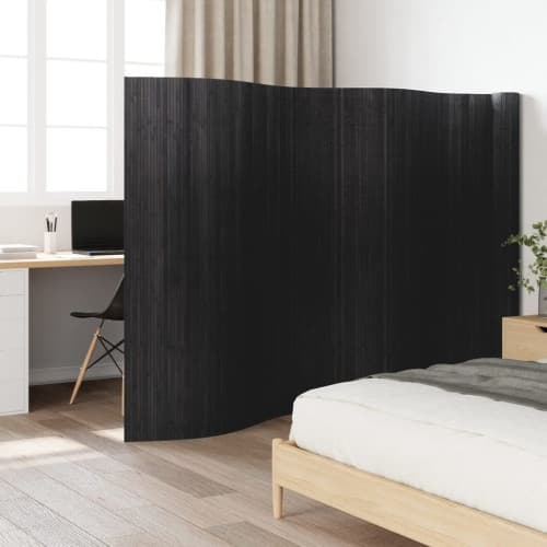 Rumsavdelare grå 165x800 cm bambu