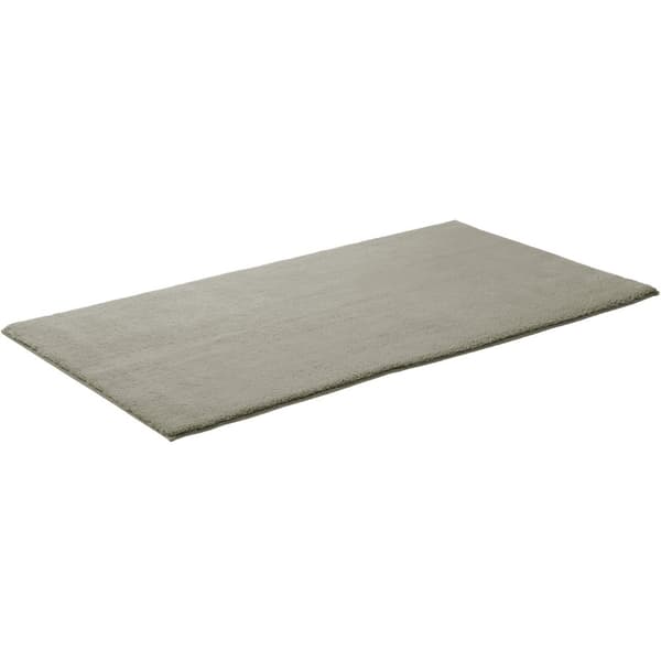 Kortluvet tæppe Soft Zone - sand,80 x 150 cm
