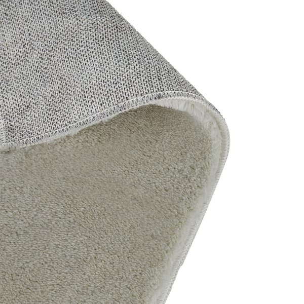 Kortluvet tæppe Soft Zone - sand,80 x 150 cm