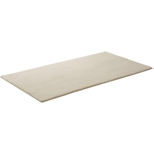 Kortluvet tæppe Soft Zone - beige,80 x 150 cm