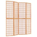 Miniatyrbild 2 av 2: Rumsavdelare med 4 paneler japansk stil 160x170 cm