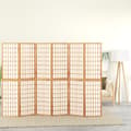 Miniatyrbild 1 av 2: Rumsavdelare med 6 paneler japansk stil 240x170 cm