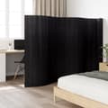 Miniatyrbild 1 av 2: Rumsavdelare svart 165x800 cm bambu