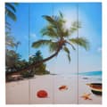 Miniatyrbild 2 av 2: Vikbar rumsavdelare 160x170 cm strand
