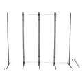 Miniatyrbillede 1 af 2: Rummdivider, Moderne Design, 360° Foldbar,200 170cm Hvid