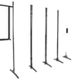 Miniatyrbillede 1 af 4: Folding Room Divider, Rivbestandigt Stof, Robust Jernramme, Nem Montering