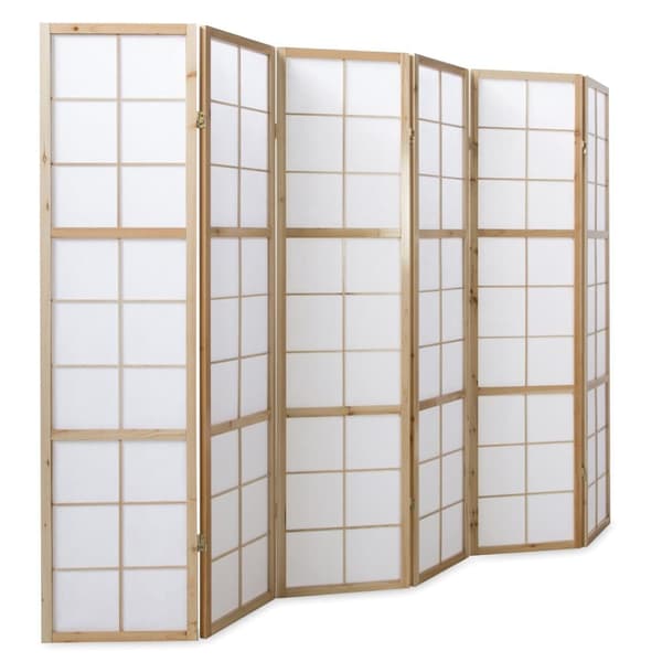 Huoneenjakaja, 175x264x2.2 cm, Luonnollinen