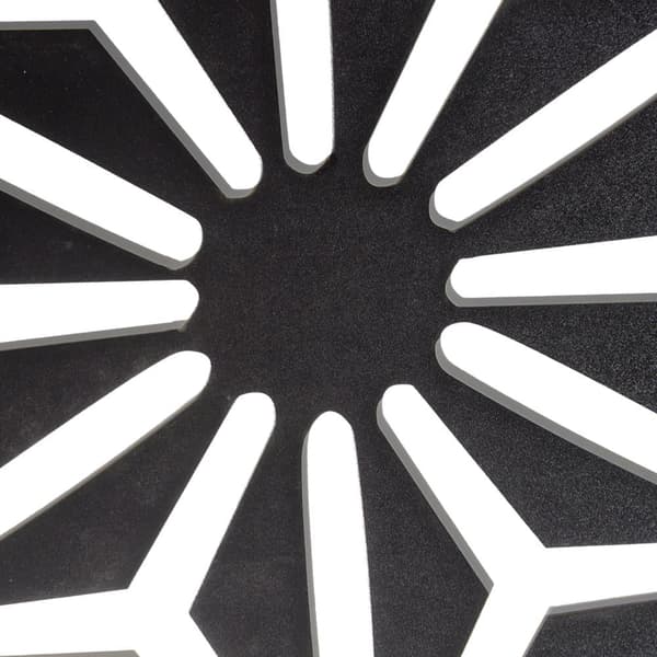 Rumdivider, 170x120x2.0 cm, Sort