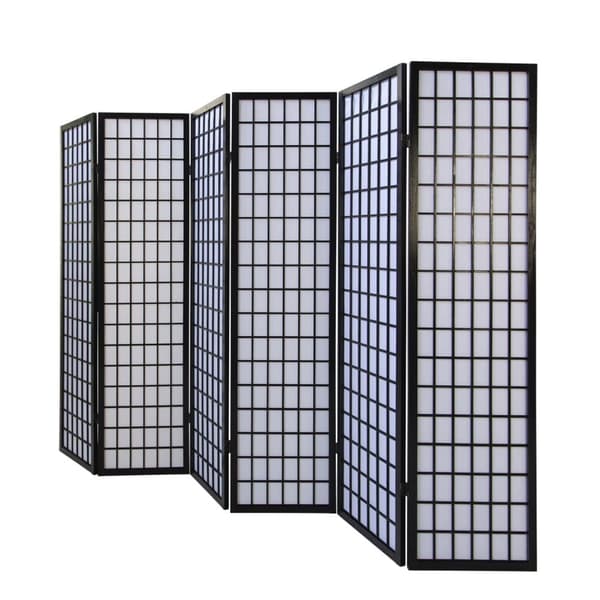 Rumdelere, 175x264x2.2 cm, Sort