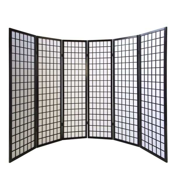 Rumdelere, 175x264x2.2 cm, Sort