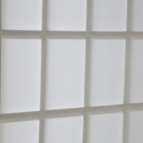 Rumdelare, 175x132x2.2 cm, Hvid