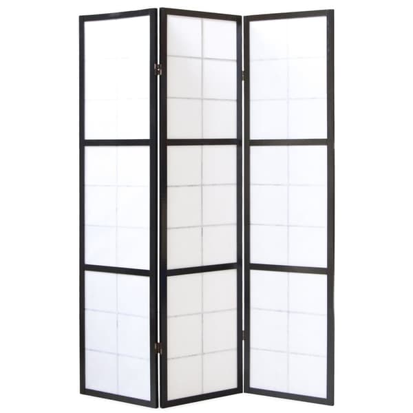 Rumdelere, 175x132x2.2 cm, Sort
