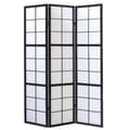 Miniatyrbillede 2 af 9: Rumdelere, 175x132x2.2 cm, Sort