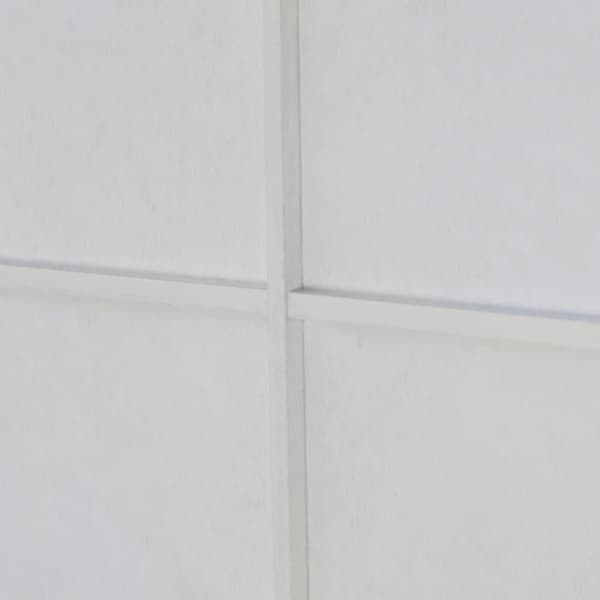 Rumdelere, 175x220x2.2 cm, Hvid