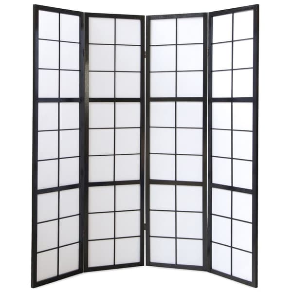 Rumdelere, 175x176x2.2 cm, Sort
