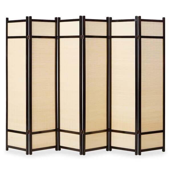 Rumdelere, 175x264x2.2 cm, Sort Natur