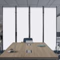 Miniatyrbillede 3 af 4: Folding Screen Room Divider, Jernramme, Rivestærk