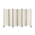 Miniatyrbillede 3 af 8: Rumsdeler, 132x12x68 tommer, Hvid