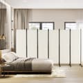 Miniatyrbillede 2 af 8: Rumsdeler, 132x12x68 tommer, Hvid
