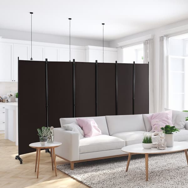 Rumsdeler, 132x12x68 cm, Brun